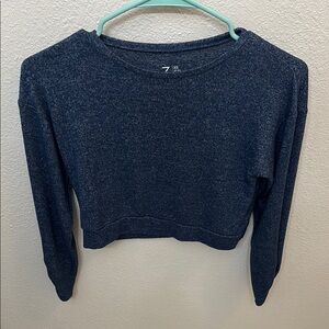 Zella Women's Blue Crop Top